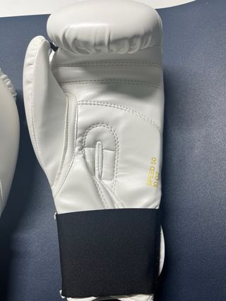 Guantoni Box Adidas Bianchi Oro