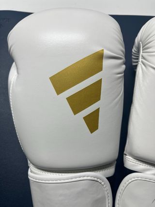 Guantoni Box Adidas Bianchi Oro