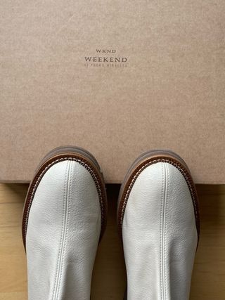 Botines Cuña Pedro Miralles Beige Talla 41