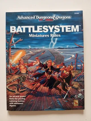 AD&D Battlesystem Miniature Rules 2nd Ed