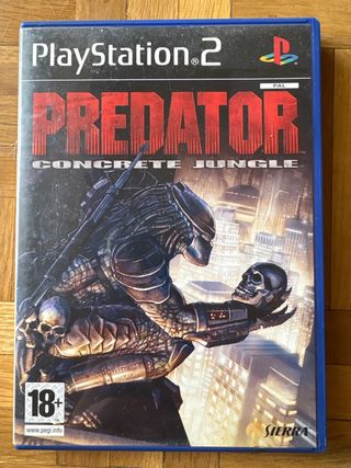 Predator Concrete Jungle PS2