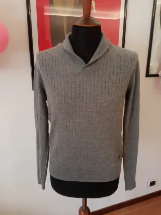 Maglione Guess Uomo Grigio Taglia M