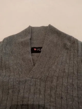 Maglione Guess Uomo Grigio Taglia M