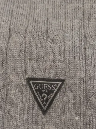 Maglione Guess Uomo Grigio Taglia M