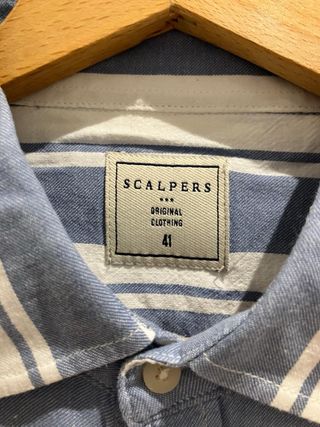 Camisa Scalpers Rayas Talla 41