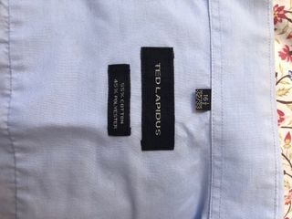 Camisa de vestir Ted Lapidus azul