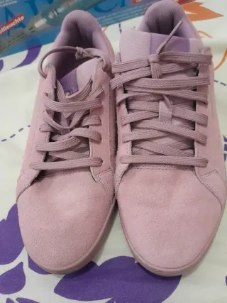 Zapatillas Puma Ante Rosa/Morado