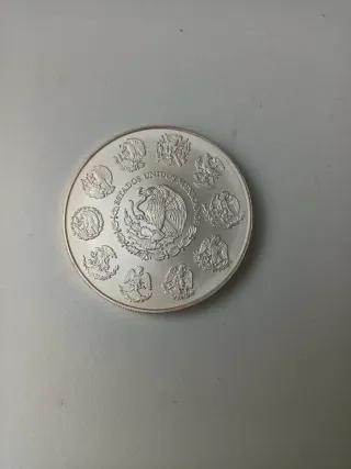 Moneda Libertad Plata Pura 2 Onzas 2020
