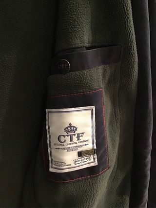 Chaquetón CTF Caballero Talla XXL, azul marino