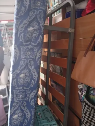 Cama individual con colchón