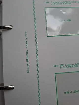 Catalogo Filatelico Repubblica Italiana