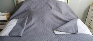 Copridivano grigio scuro