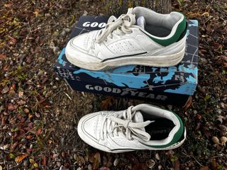 Sneakers uomo Goodyear bianche e verdi taglia 40