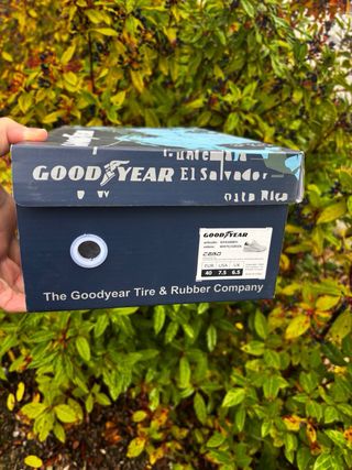 Sneakers uomo Goodyear bianche e verdi taglia 40