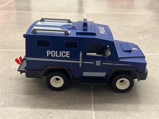 Furgón Policía Playmobil Azul