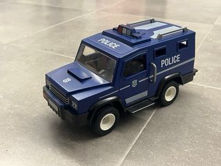 Furgón Policía Playmobil Azul