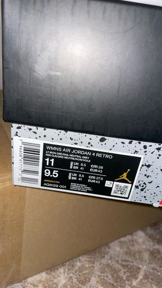 Jordan 4 Frozen Moments