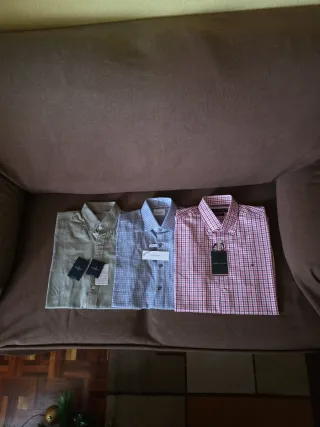 Pack 3 Camisas Hackett, Calvin Klein, Tommy Hilfig