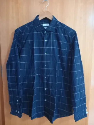 Camisa Massimo Dutti Cuadros Hombre