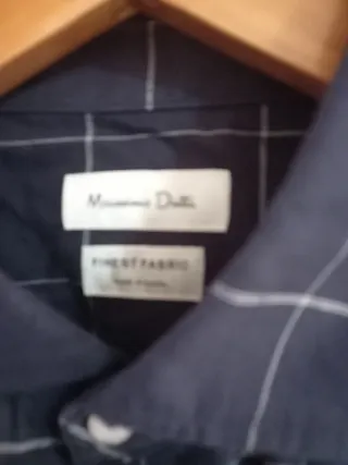 Camisa Massimo Dutti Cuadros Hombre