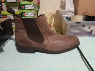 Botín caballero piel marrón.Numero 39.