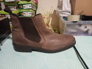 Botín caballero piel marrón.Numero 39.