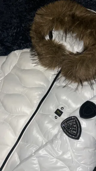 Blauer Piumino Bianco Donna