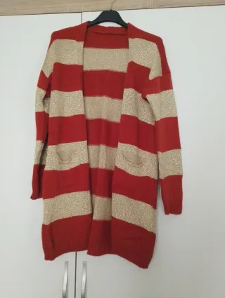 Rebeca rayas teja y dorada talla única