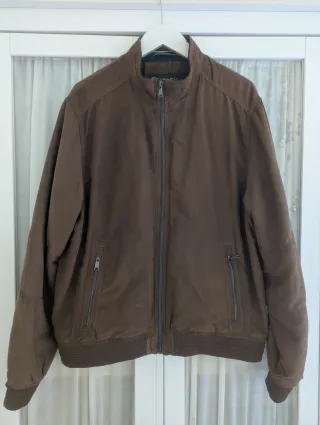 Cazadora Zara Marrón Hombre XL
