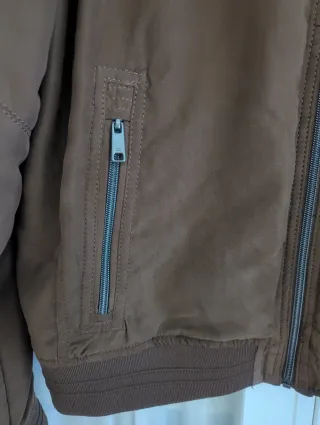 Cazadora Zara Marrón Hombre XL