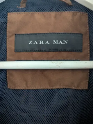 Cazadora Zara Marrón Hombre XL
