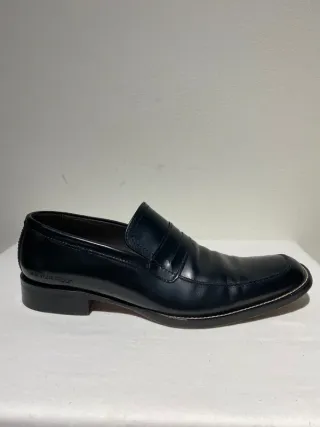 Mocasines de piel de Dsquared2 en color negro