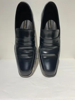 Mocasines de piel de Dsquared2 en color negro