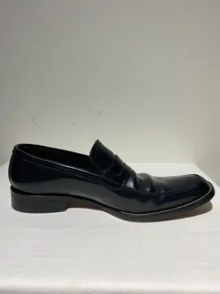 Mocasines de piel de Dsquared2 en color negro