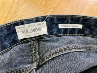 Vaquero tobillero hombre Pull&Bear Talla M