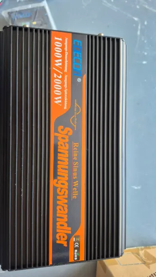 Inversor EDECOA 1000W/2000W Onda Pura