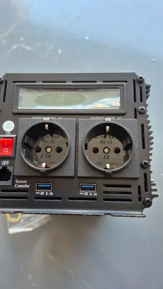 Inversor EDECOA 1000W/2000W Onda Pura