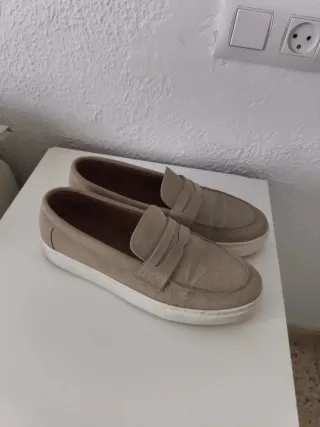 Mocasines Knox Hombre Beige