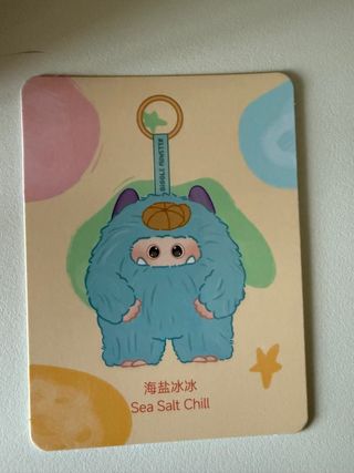 marshmallow dream. Monstruo azul de peluche