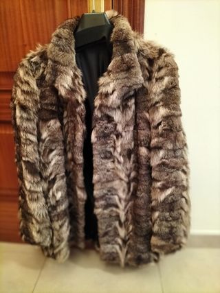 Chaquetón de piel de marmota señora