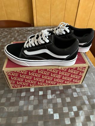 Vans Old Skool Zapatillas Negras Talla 40