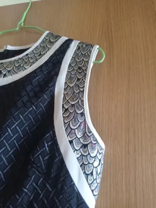 Vestido fiesta Cocoa Talla 42 Negro