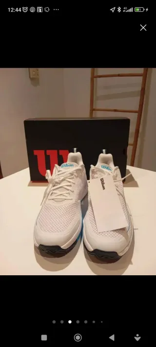 Zapatillas Wilson Pro Rush Lite Blancas. A estrena