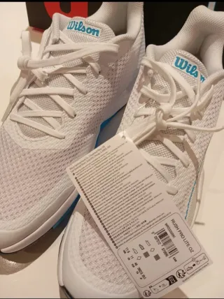 Zapatillas Wilson Pro Rush Lite Blancas. A estrena