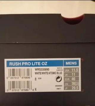 Zapatillas Wilson Pro Rush Lite Blancas. A estrena