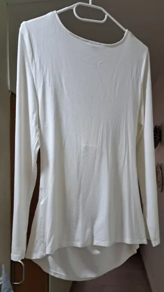 Blusa manga larga cruzada talla XL