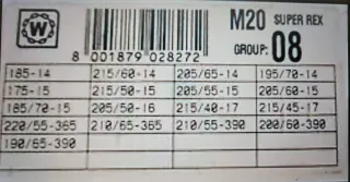 Cadenas para nieve Weissenfels Super Rex