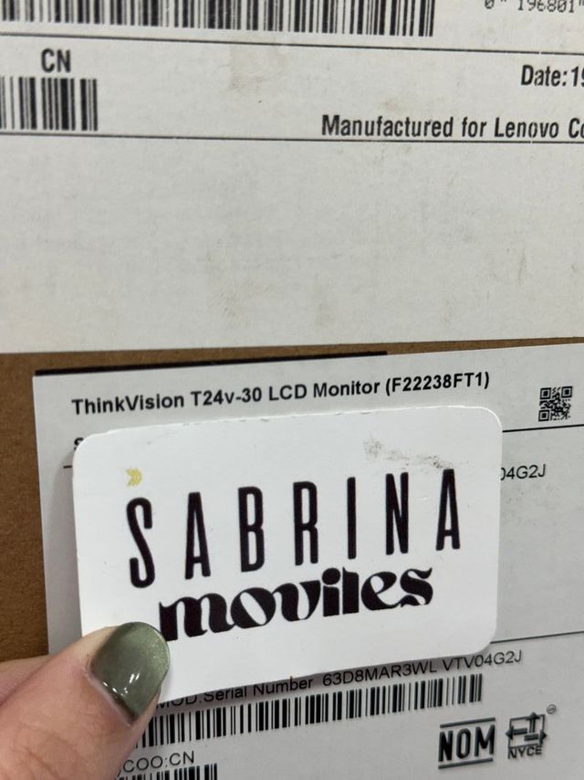 Monitor Lenovo T24v-30 NUOVO SIGILLATO