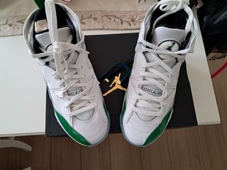 Zapatillas Jordan Jumpman Blancas y Verdes