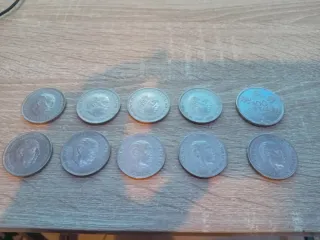 Lote 10 Monedas Españolas Franco